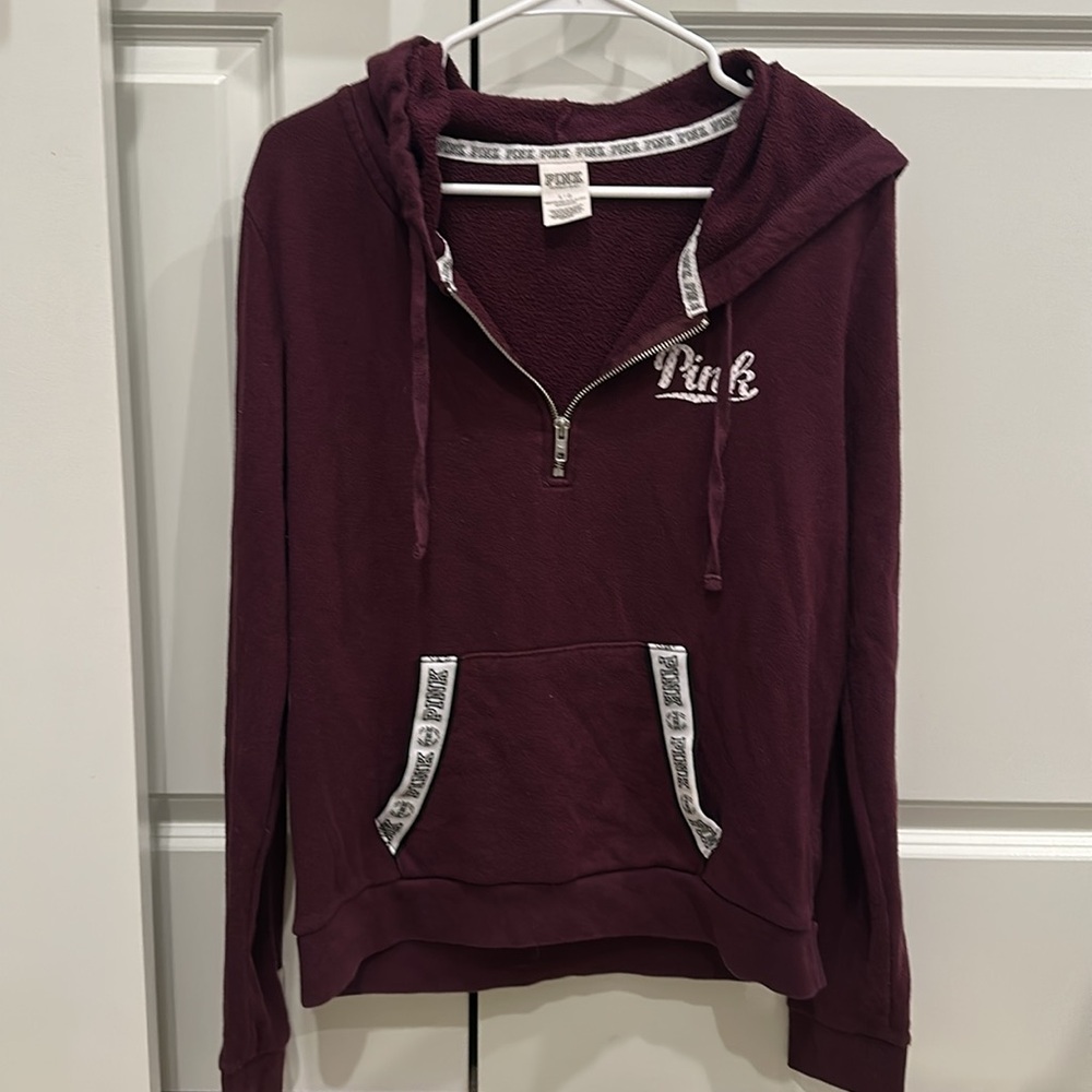 Victoria Secret Half Zip Hoodie